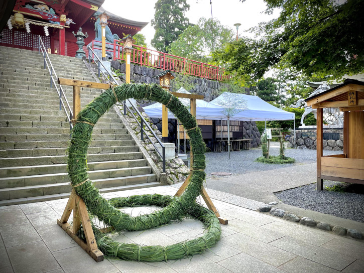 武蔵御嶽神社の「夏越の大祓」