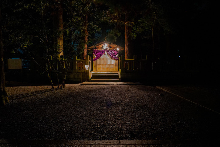 春宮の筒粥神事、神占